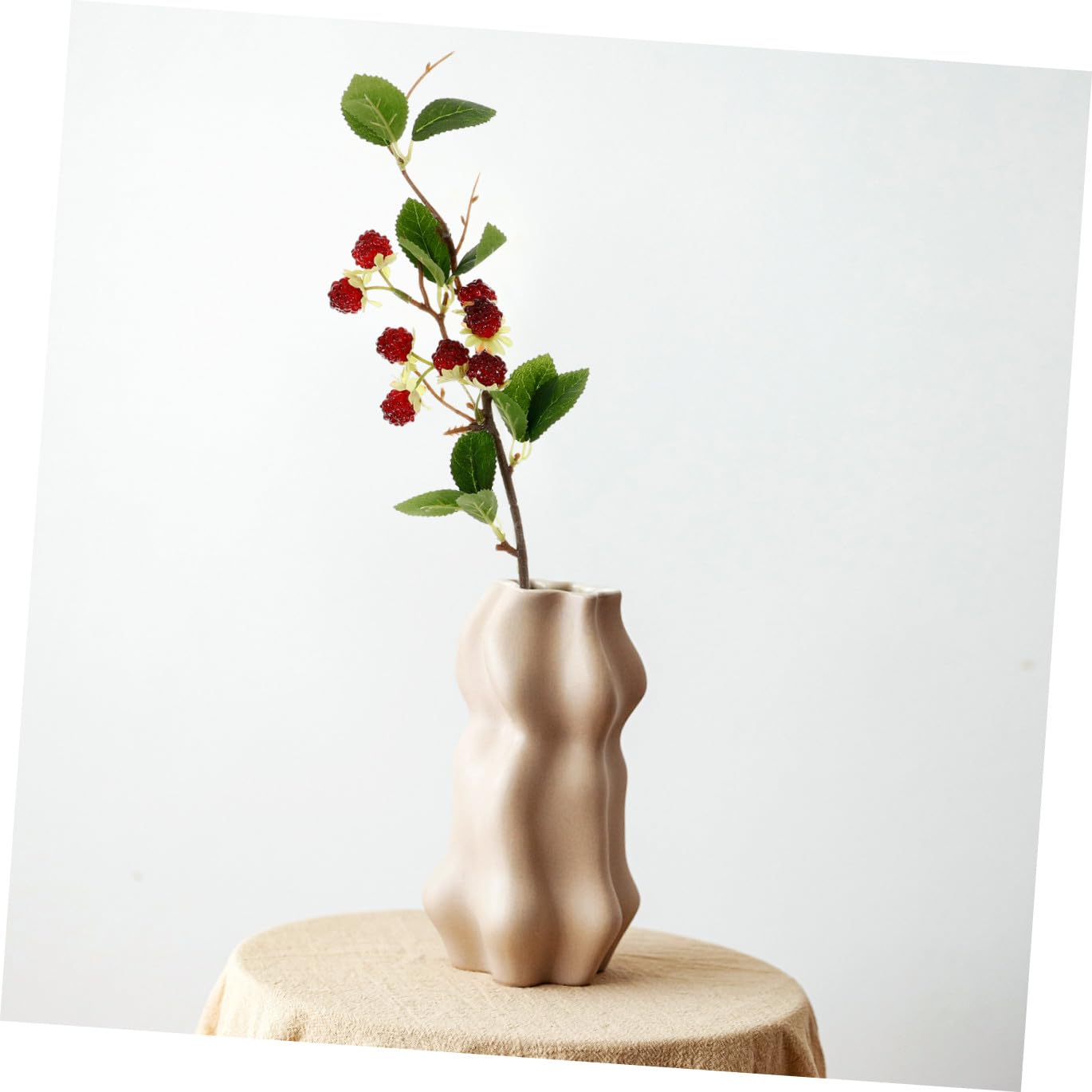 Alipis framboises artificielles multicolore déco table