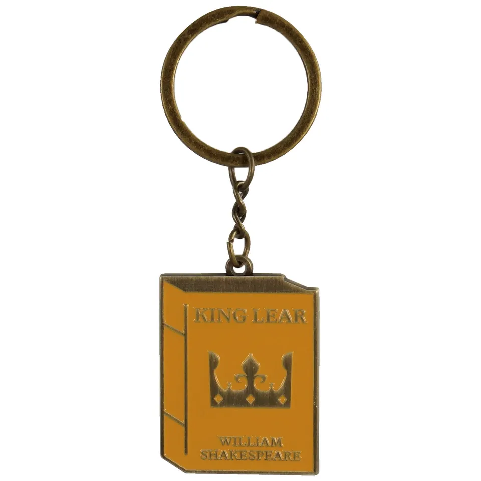 HMB Shakespeare King Lear porte-clés métal jaune