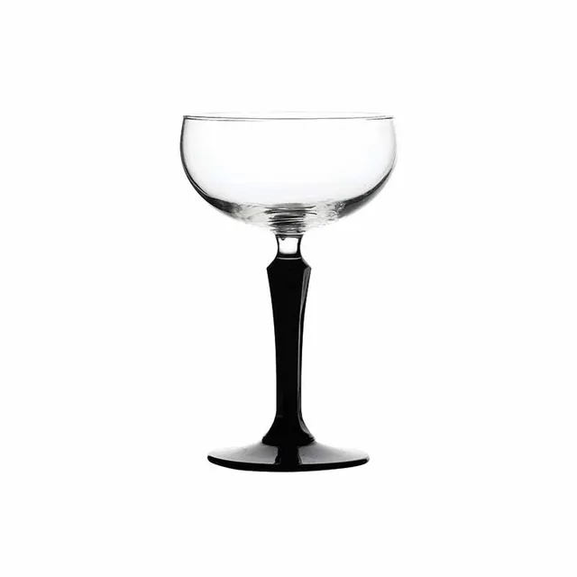 Artis Speakeasy coupe champagne pied noir 23,5 cl