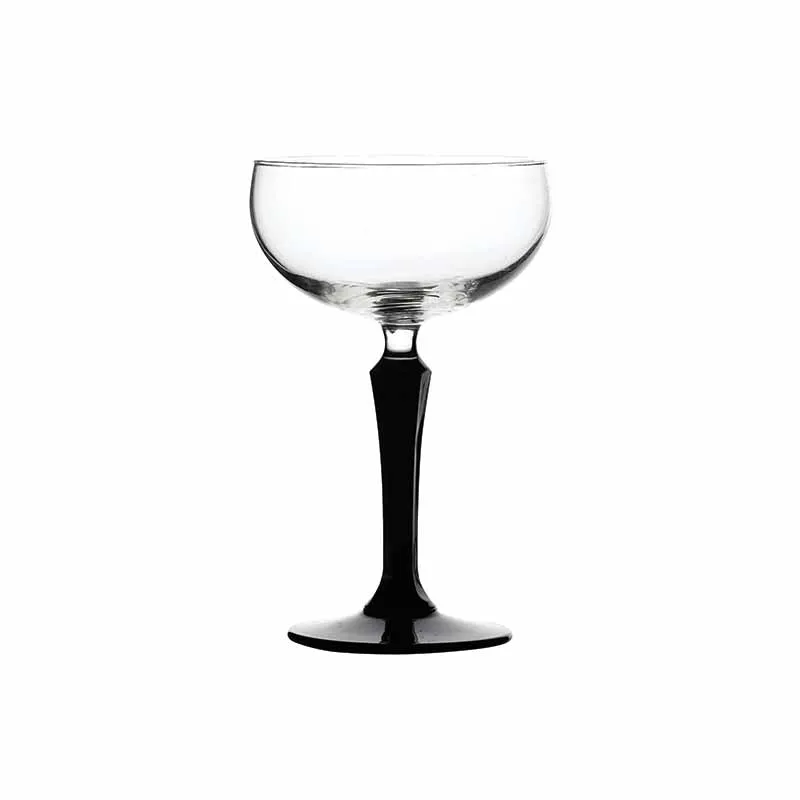 Artis Speakeasy coupe champagne pied noir 23,5 cl