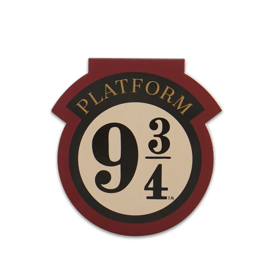 Harry Potter Voie 9 3/4 carnet poche découpé