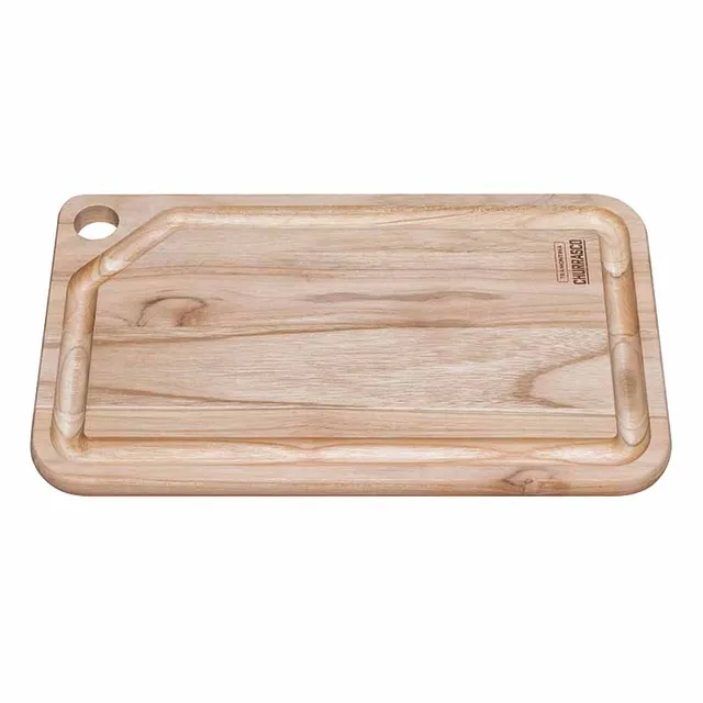Artis planche steak rainurée teck 40 cm