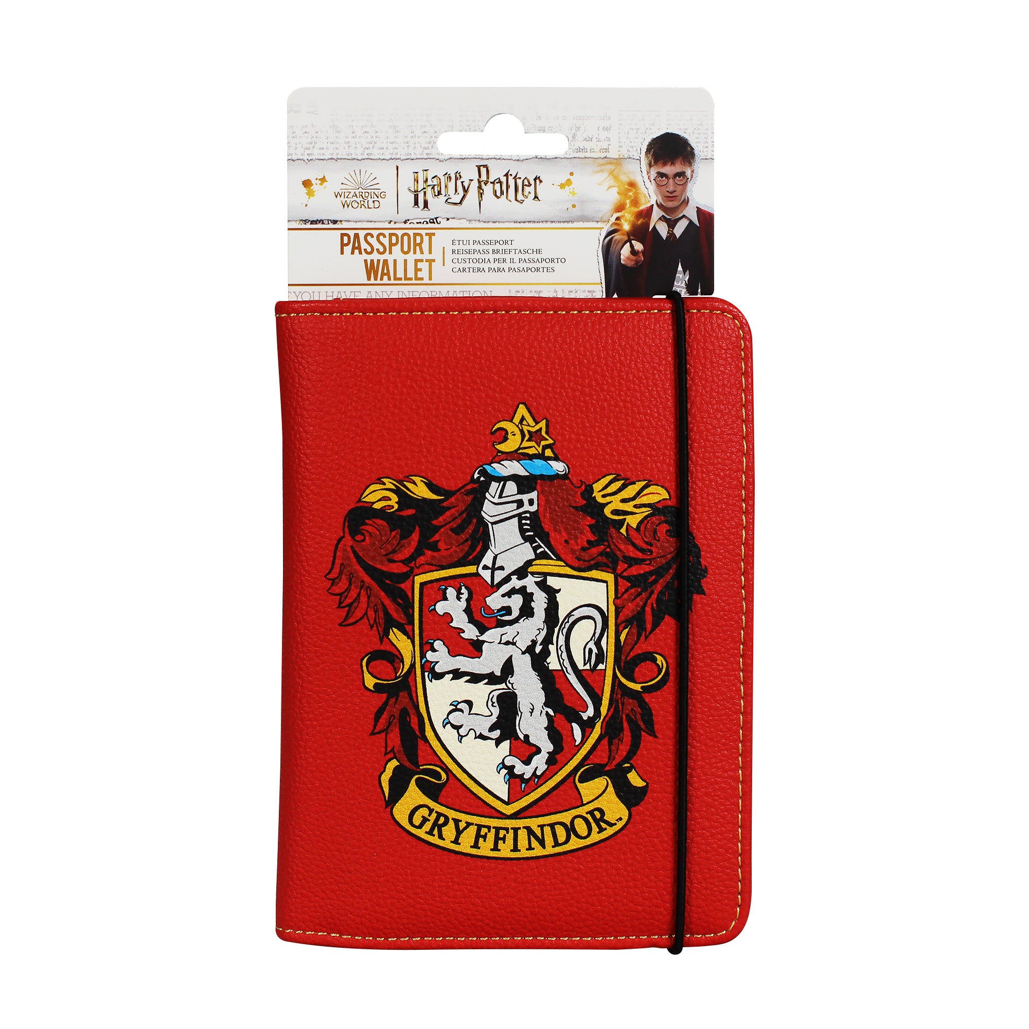 Harry Potter Gryffondor protège-passeport cuir vegan