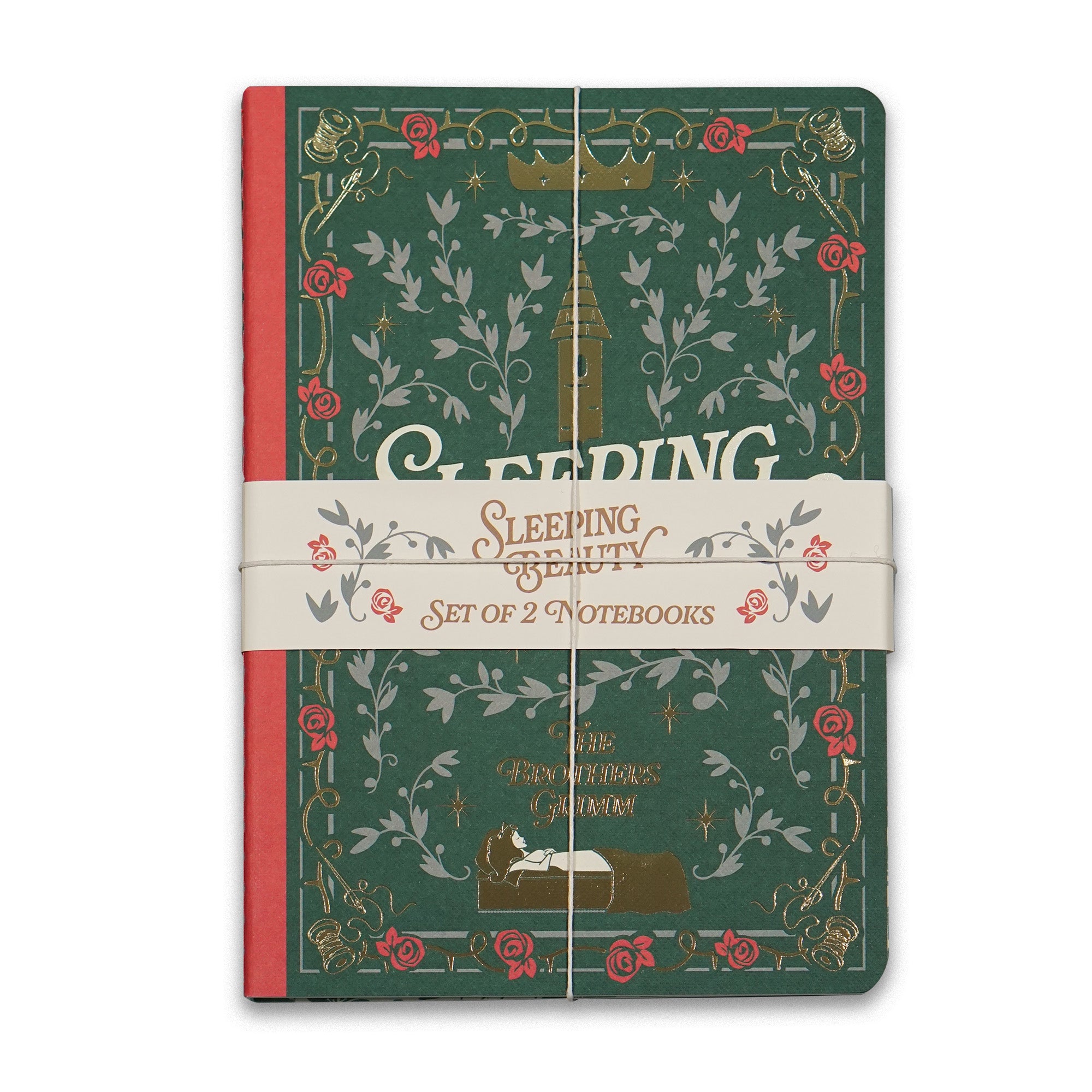 HMB Sleeping Beauty carnets A5 lot de 2 verts