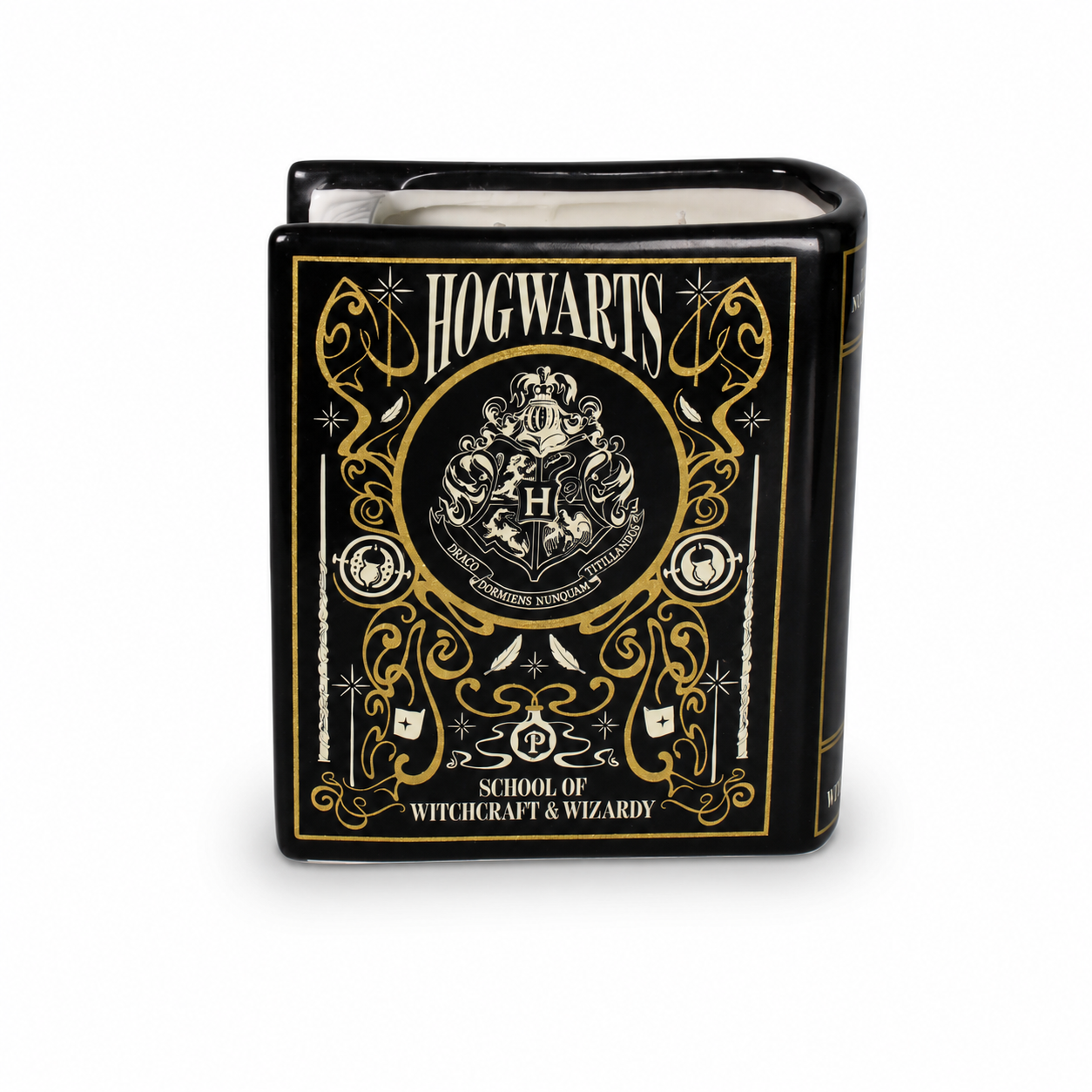 Harry Potter Hogwarts bougie livre 10cm épicée