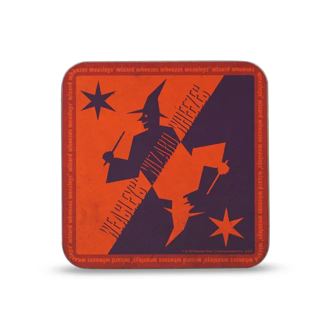 HMB Harry Potter Weasley & Weasley sous-verre rouge 10 cm