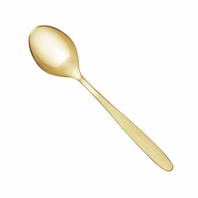 Artis Fast cuillère à dessert dorée 18 cm PVD