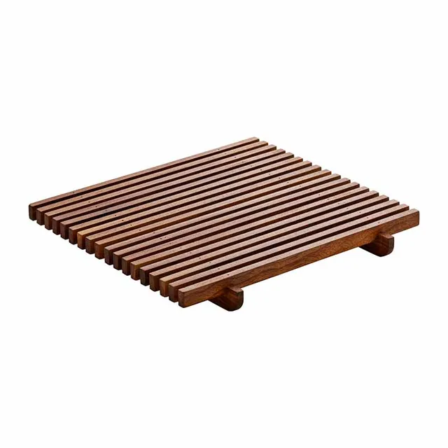 Artis Ananti Square grille miettes noyer 18 cm