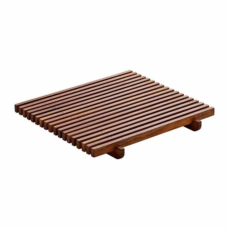 Artis Ananti Square grille miettes noyer 18 cm