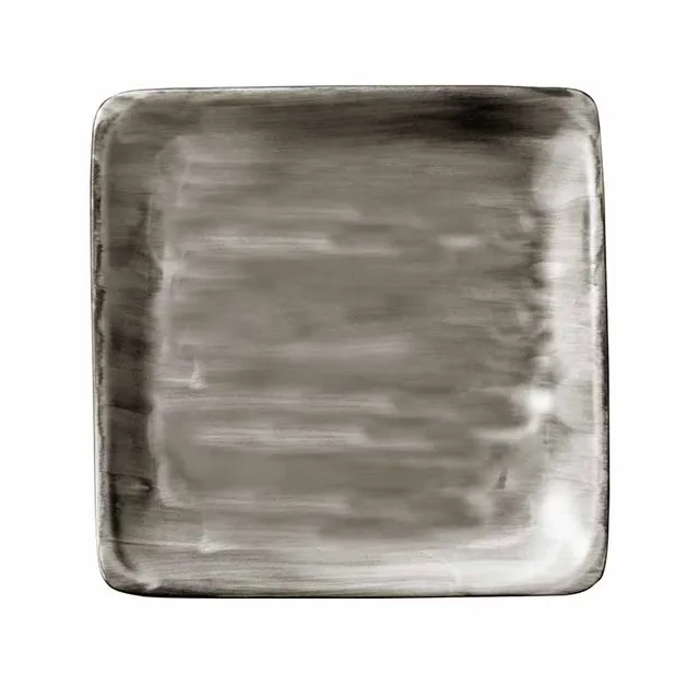 Artis Square Plate Wood assiette carrée 21 cm bois