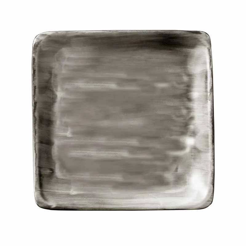 Artis Square Plate Wood assiette carrée 21 cm bois