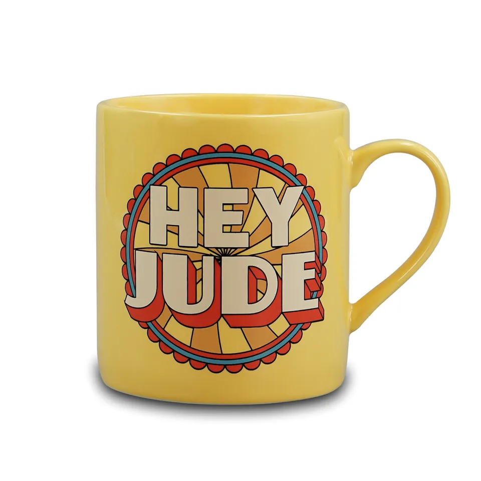 The Beatles Hey Jude mug jaune 37 cl