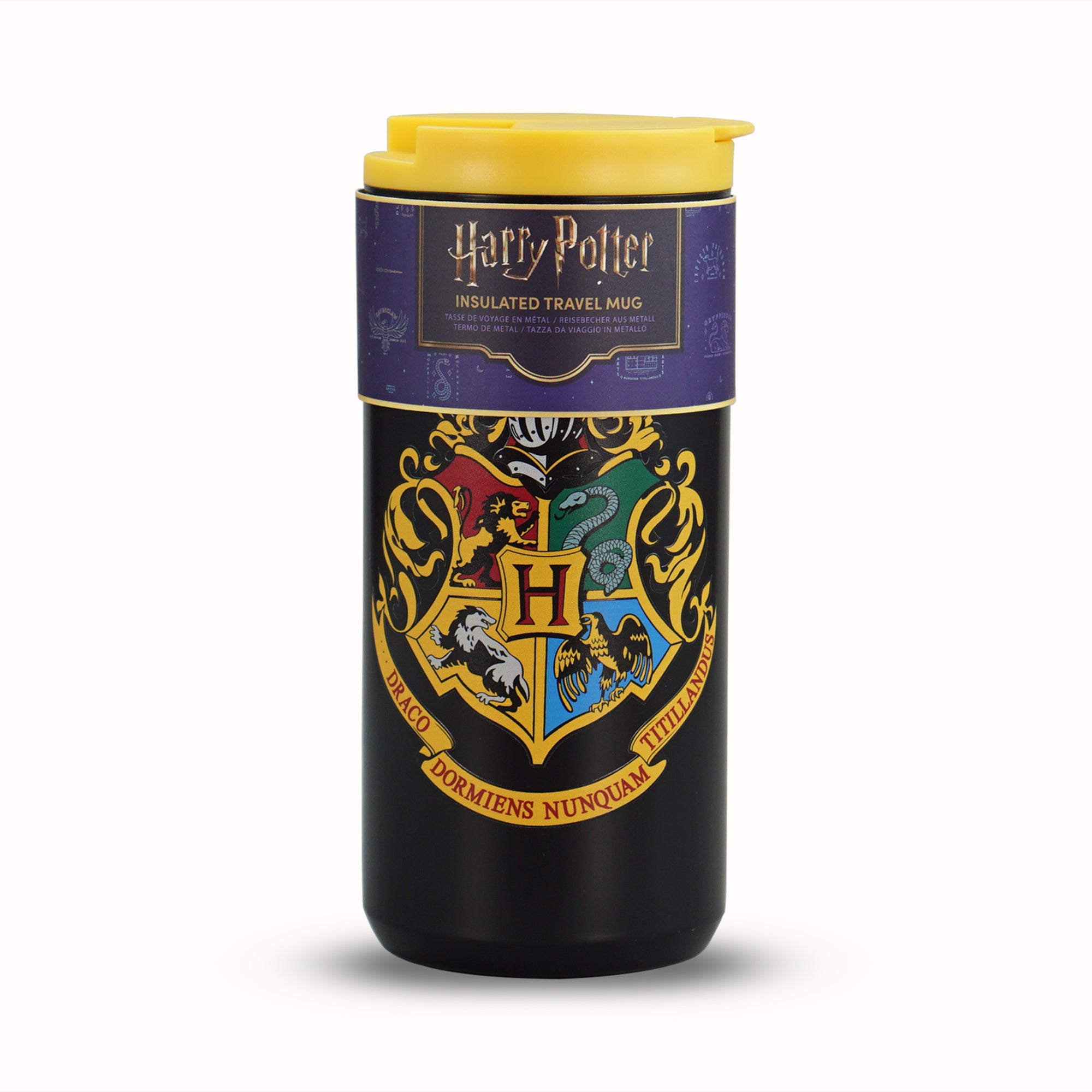 Harry Potter Hogwarts mug isotherme 35 cl noir inox