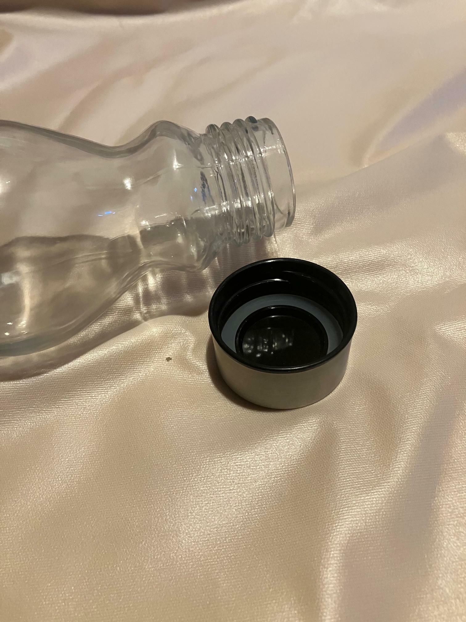 JoyJolt Spring Bouteille verre 52 cl lot 6 inox