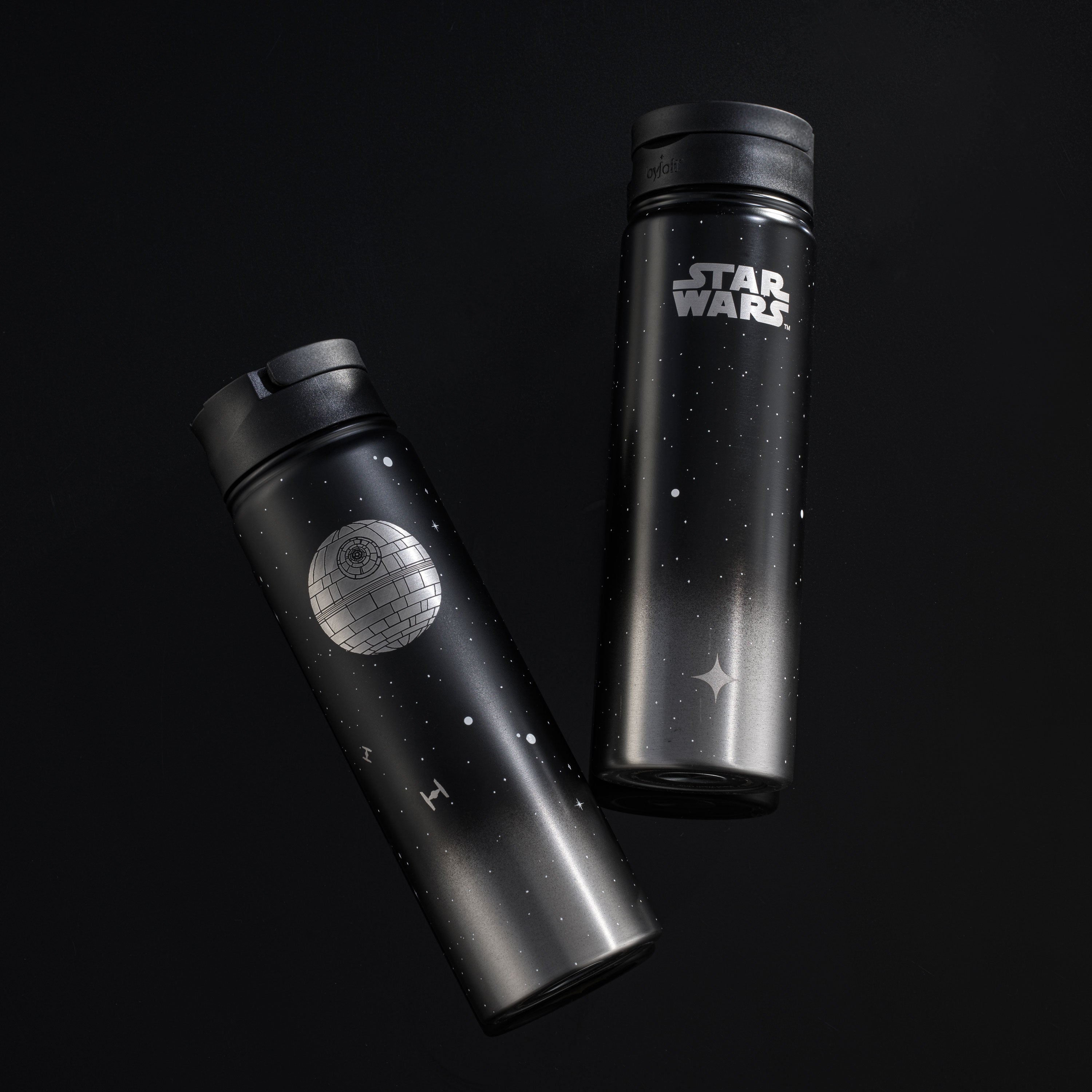 JoyJolt Star Wars Death Star gourde inox 65cl paille