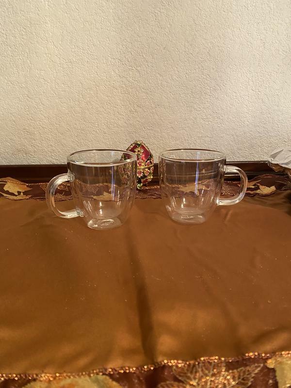 JoyJolt Savor verre espresso double paroi 16 cl lot 2