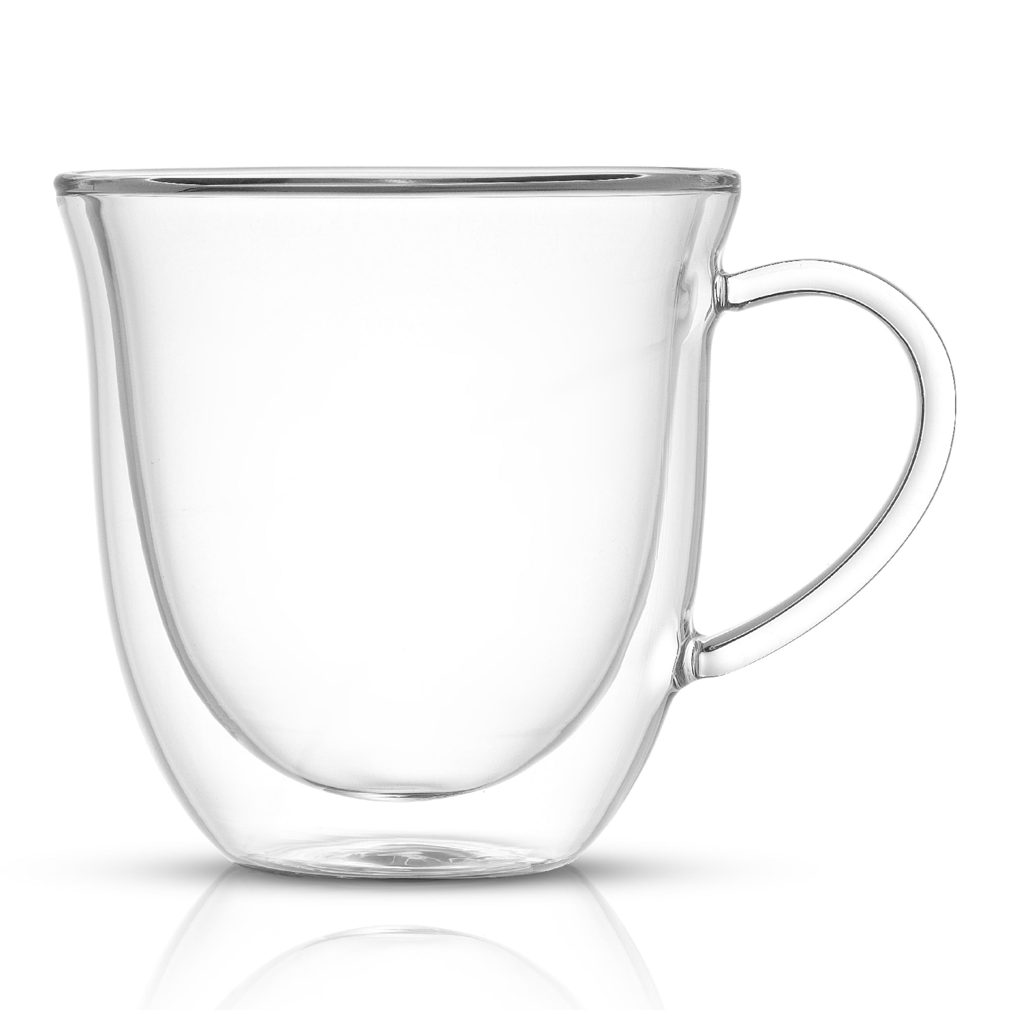 JoyJolt Serene mug verre double paroi 47 cl lot 2