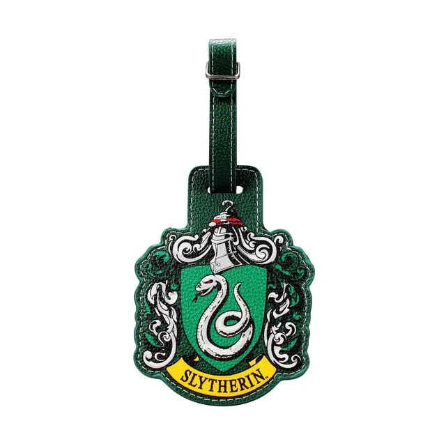 Harry Potter Serpentard étiquette valise cuir vegan