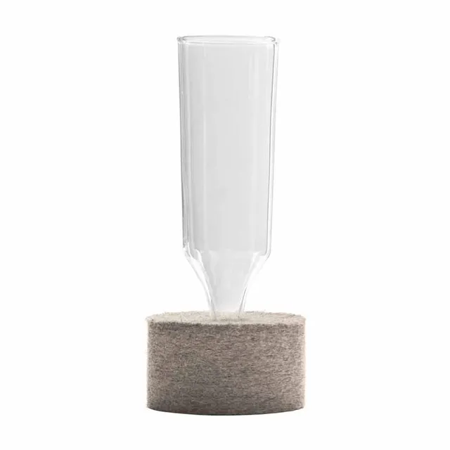 Artis Slim vase en verre 5 cm feutrine