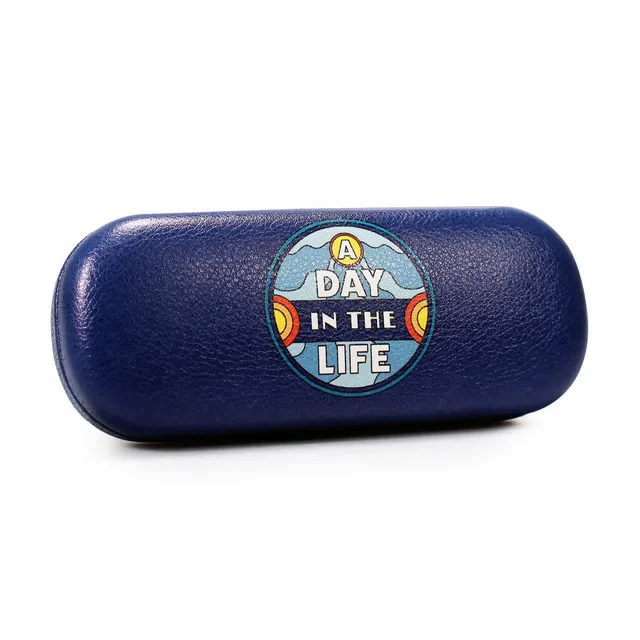 HMB The Beatles Day in The Life etui lunettes bleu