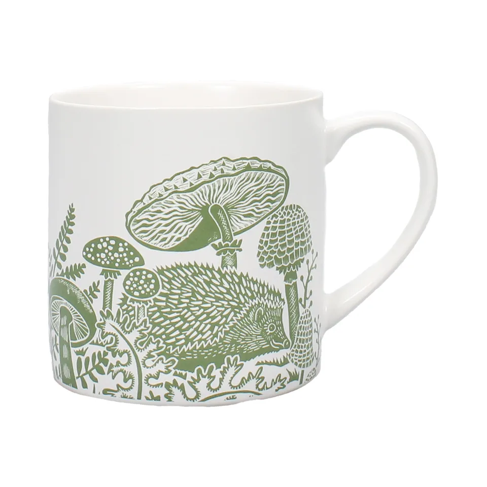 Kate Heiss Woodland mug céramique 31 cl vert