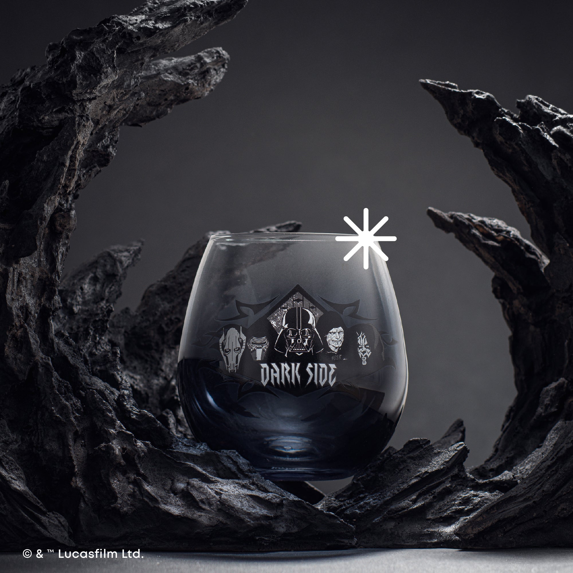 JoyJolt Star Wars Dark Side verres lot 4 44 cl
