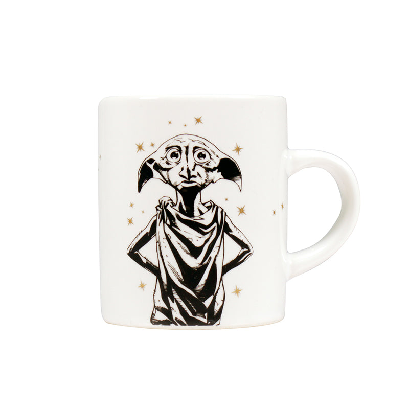 Harry Potter Dobby mug expresso 11 cl blanc coffret