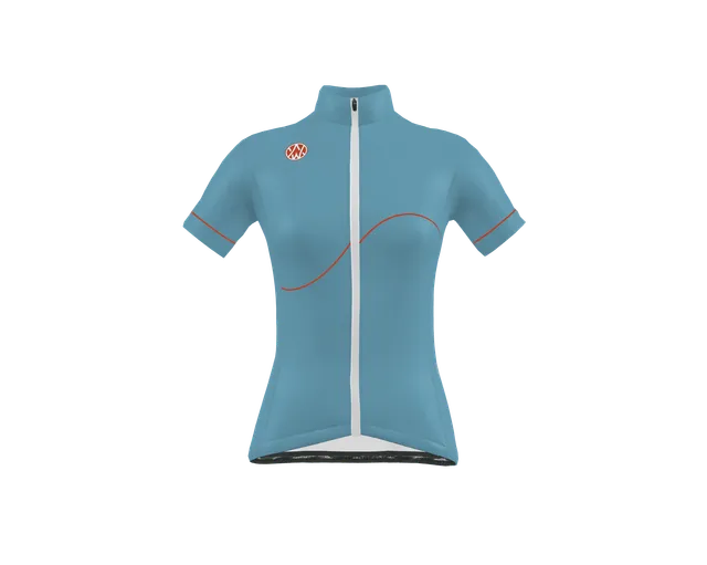 Westmalle maillot vélo femme bleu Extra respirant