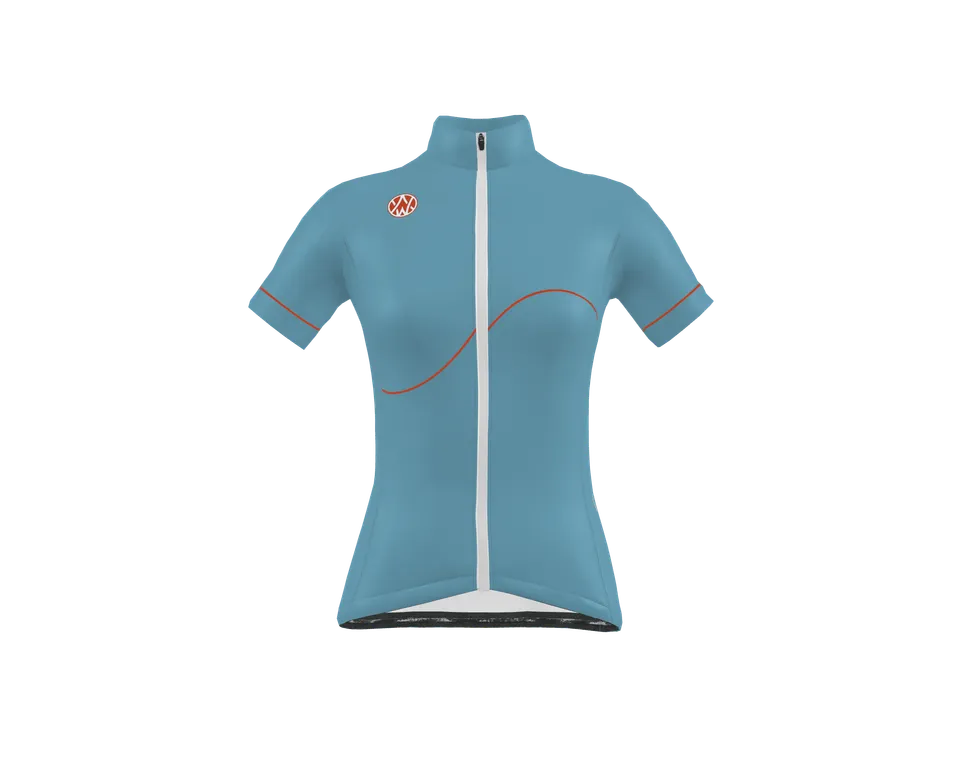 Westmalle maillot vélo femme bleu Extra respirant