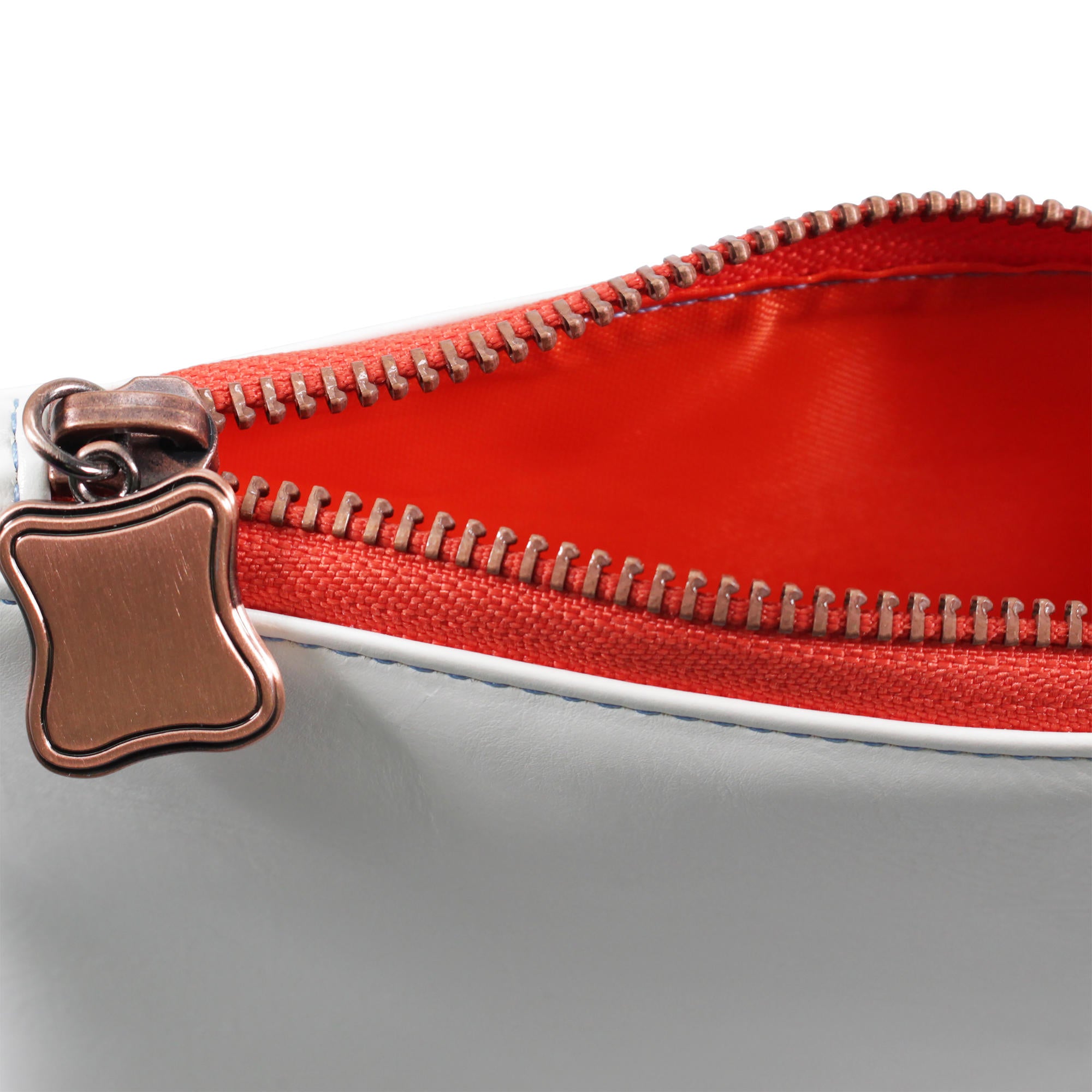 Paddington Bear Marmalade trousse simili cuir 16x24 cm blanche