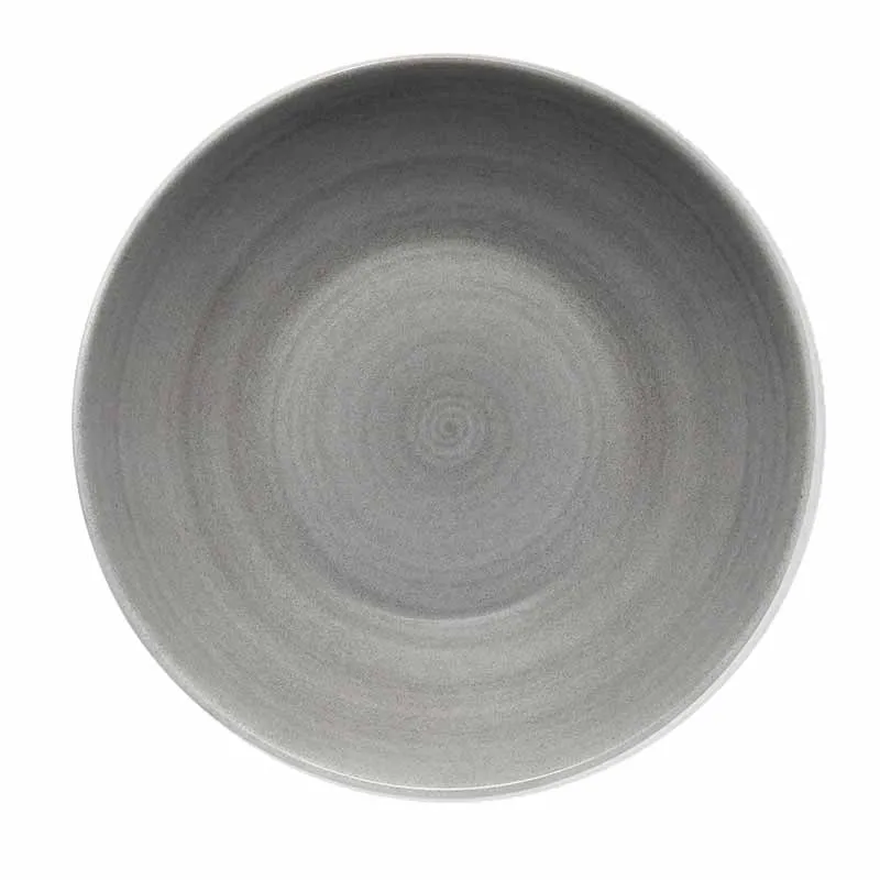 Artis Modern Rustic Ceramica assiette creuse 30,2 cm grise