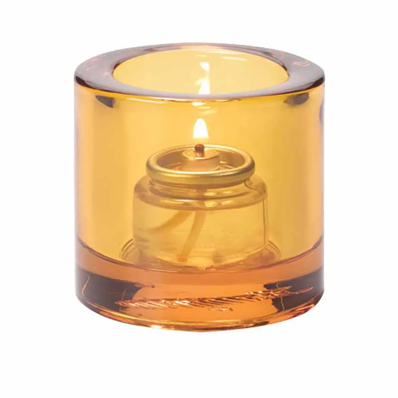 Artis Votive photophore ambre 7 cm rond