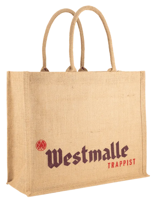 Westmalle sac cabas en jute 21 L