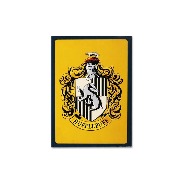 HMB Harry Potter Hufflepuff magnet jaune 9 cm
