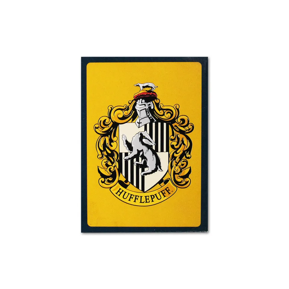 HMB Harry Potter Hufflepuff magnet jaune 9 cm