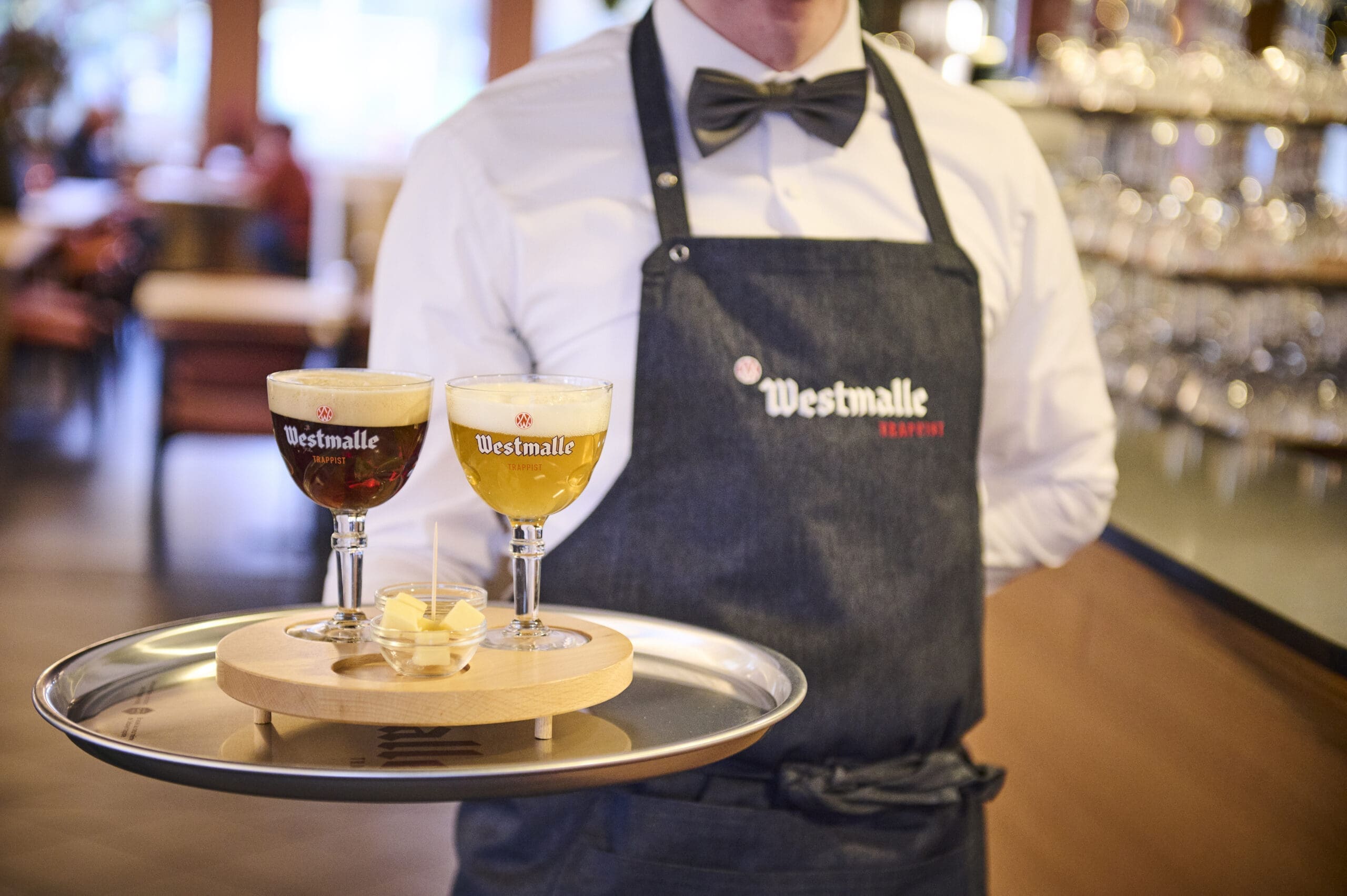 Westmalle verre apéro 17 cl gravé