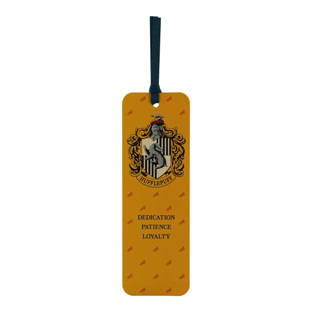 HMB Harry Potter Hufflepuff marque-page papier jaune