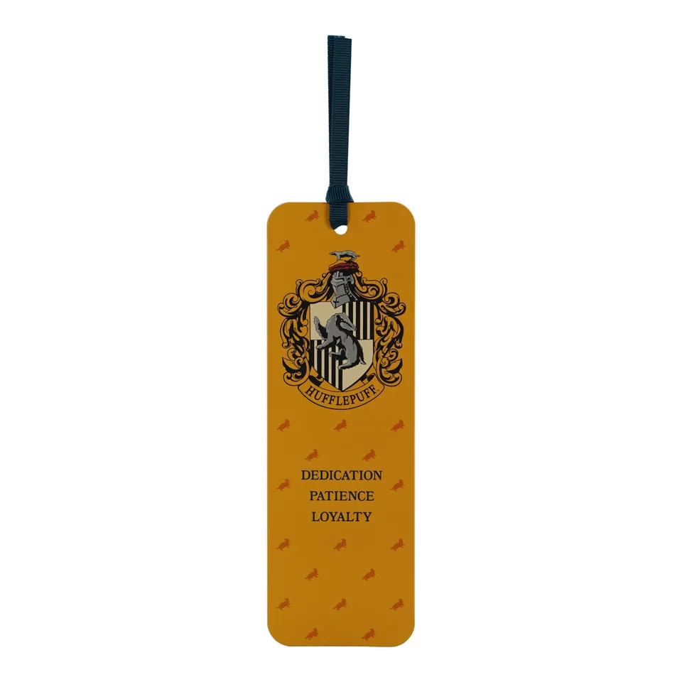 HMB Harry Potter Hufflepuff marque-page papier jaune
