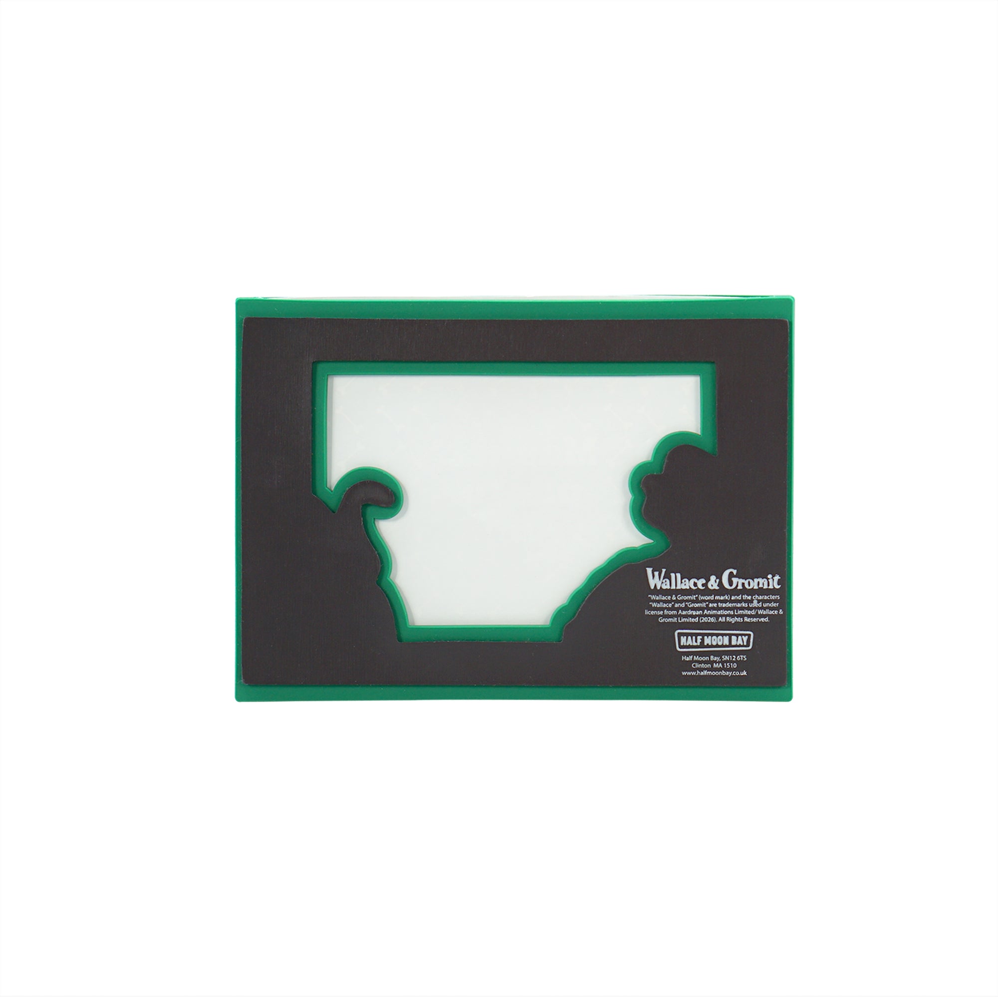 Wallace & Gromit magnet cadre photo vert