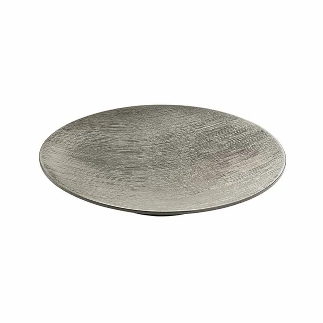 Artis Brush Grey assiette creuse grise 22 cm