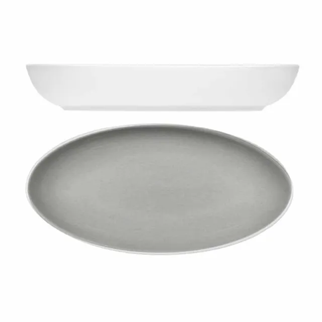 Artis Relish 28 cm plat ovale blanc
