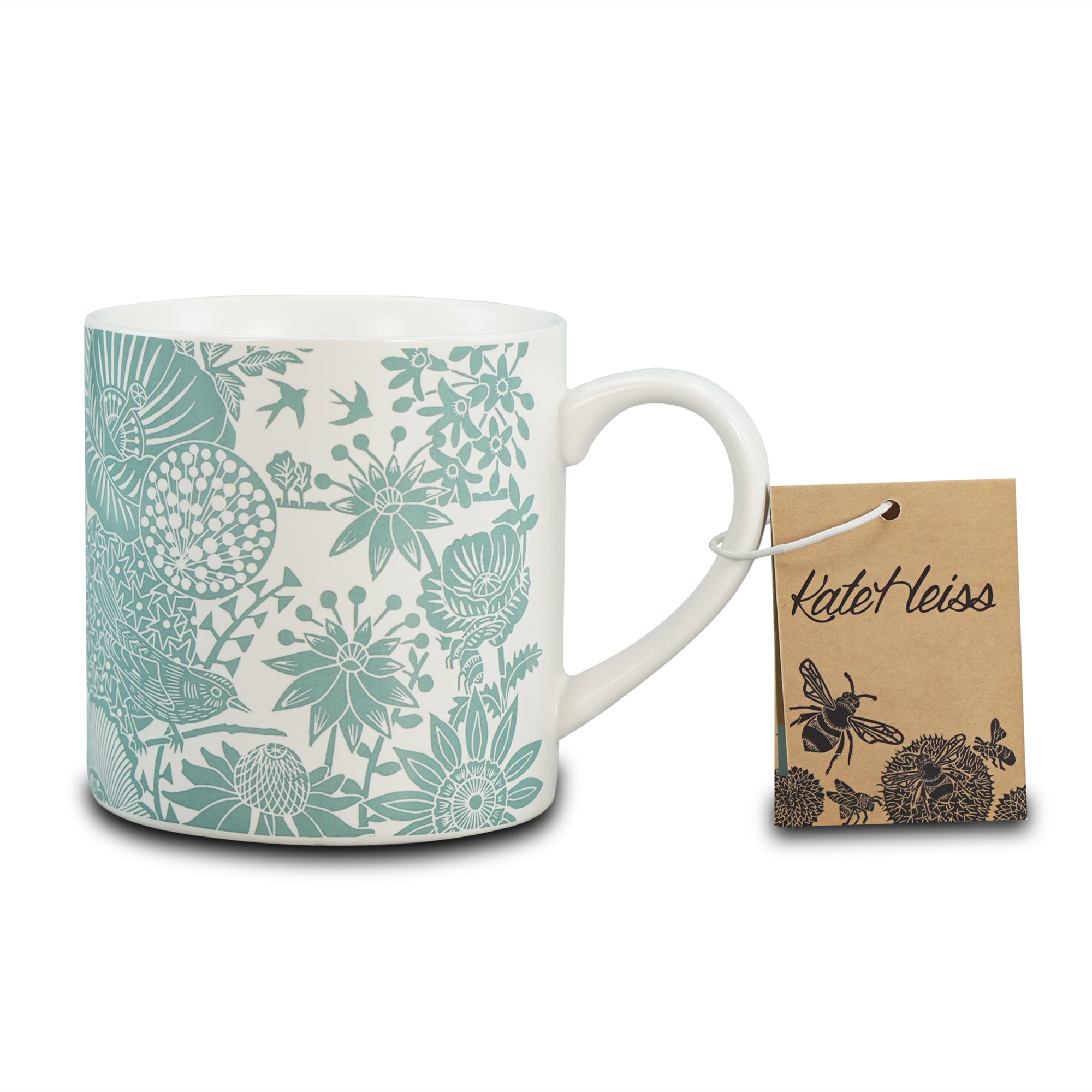 HMB Kate Heiss Powder Blue mug 31 cl bleu