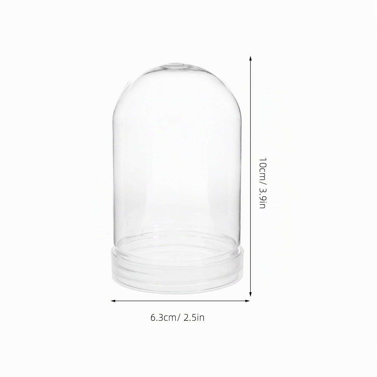 Alipis Boule a Neige vide sphere PET 10 pieces 10 cm