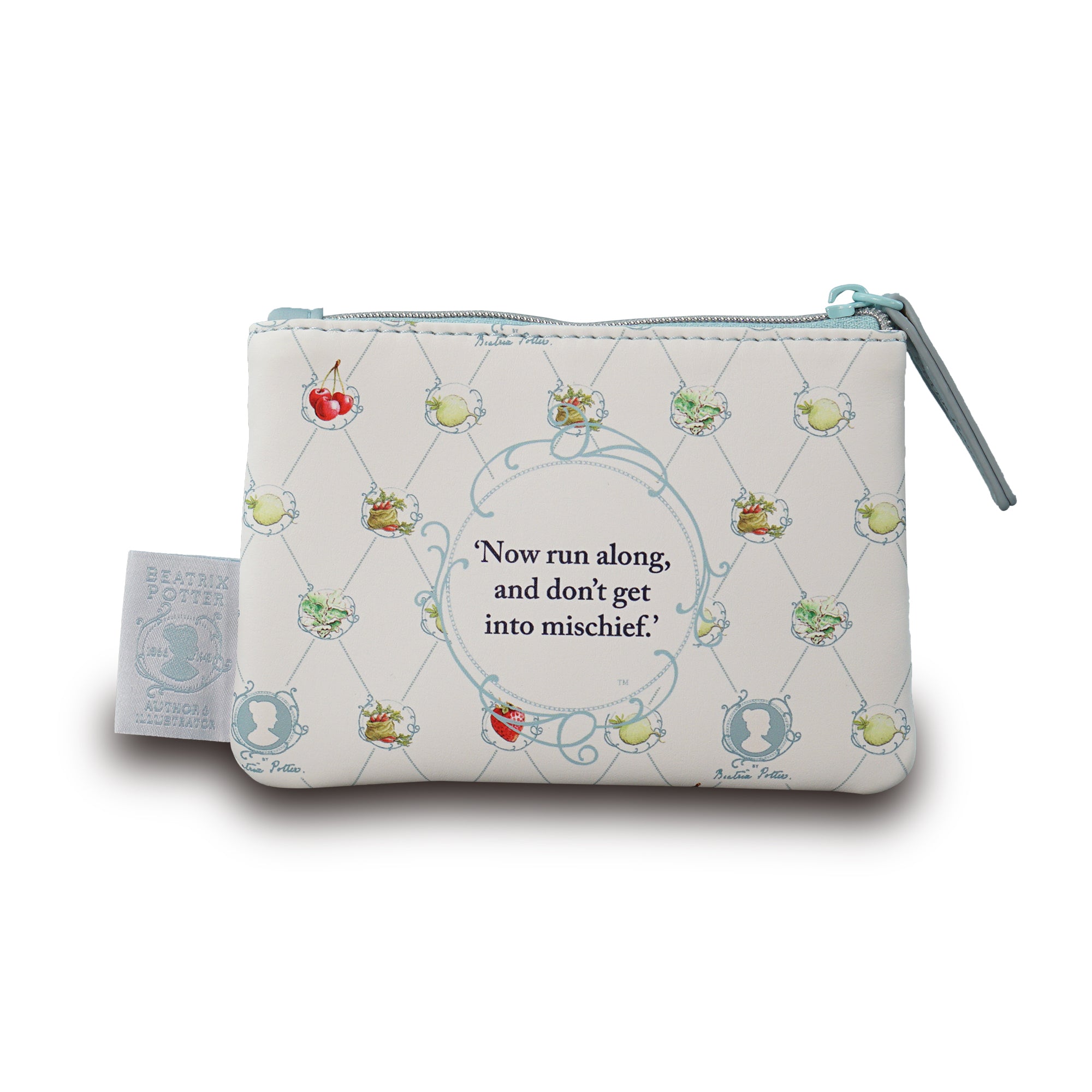HMB Peter Rabbit porte-monnaie blanc 9x13 cm