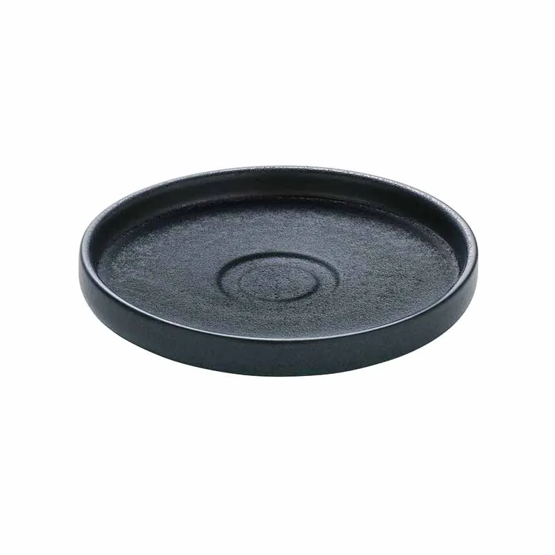 Artis Nara soucoupe noire 15 cm