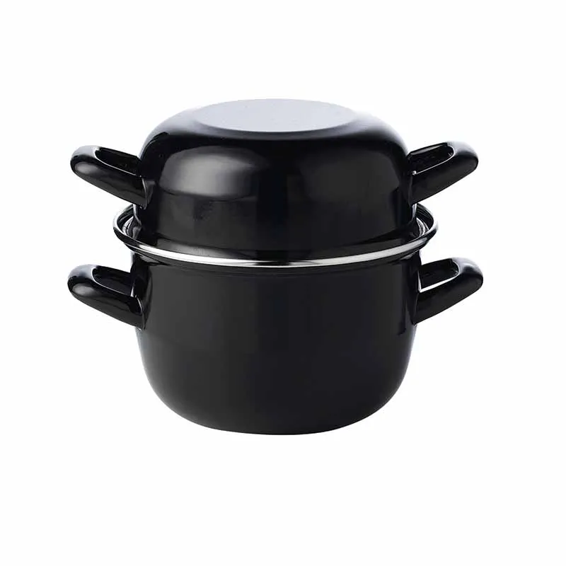 Artis Mussel cocotte à moules noire 20 cm