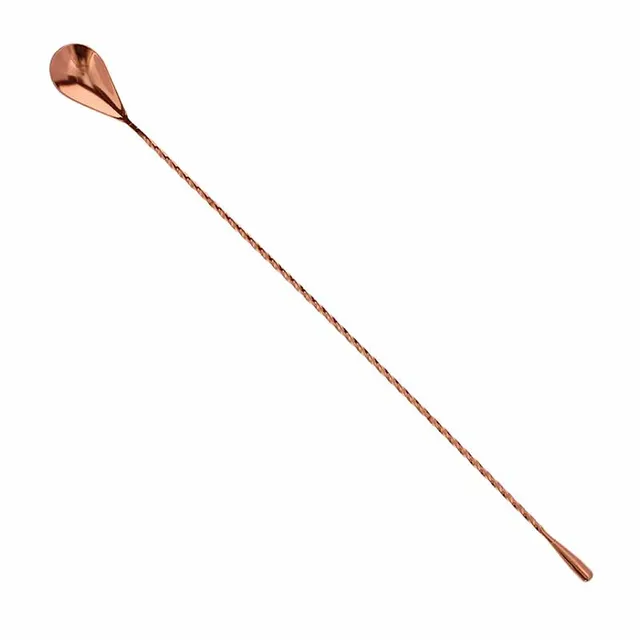 Artis Twisted cuillère à cocktail cuivre 40 cm