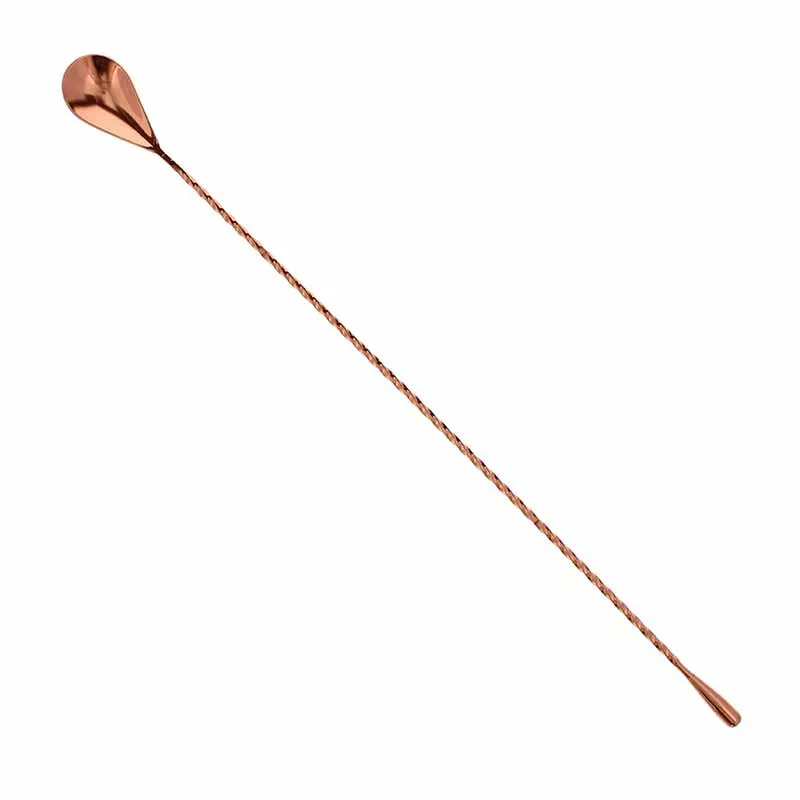 Artis Twisted cuillère à cocktail cuivre 40 cm