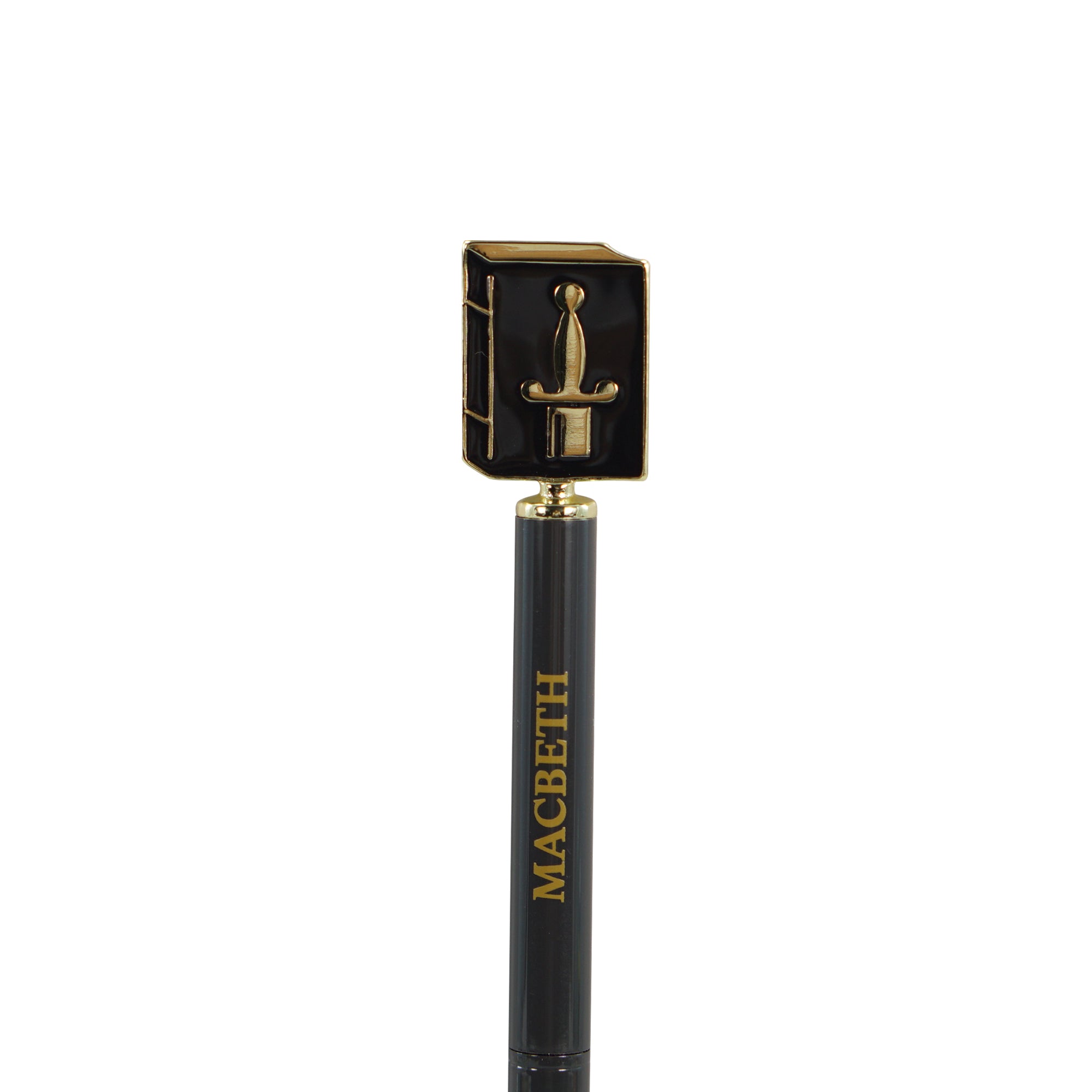HMB Shakespeare Macbeth stylo métal noir 2D