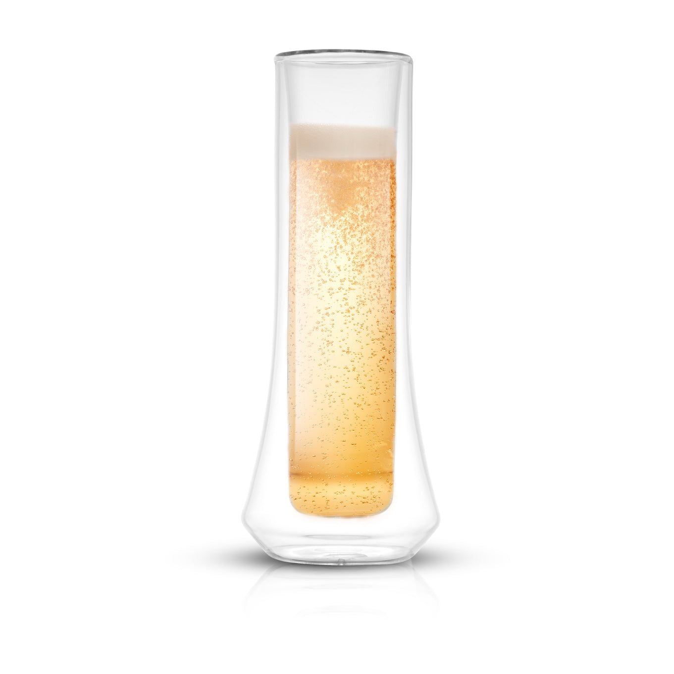 JoyJolt Cosmo Double Wall verre champagne 15 cl lot 2 double paroi